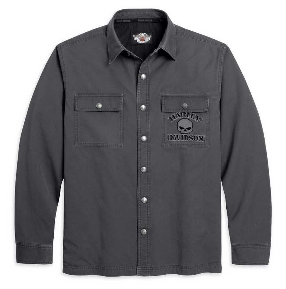 Harley-Davidson® Men's Willie G. Skull Shirt Jacket 99011-11VM