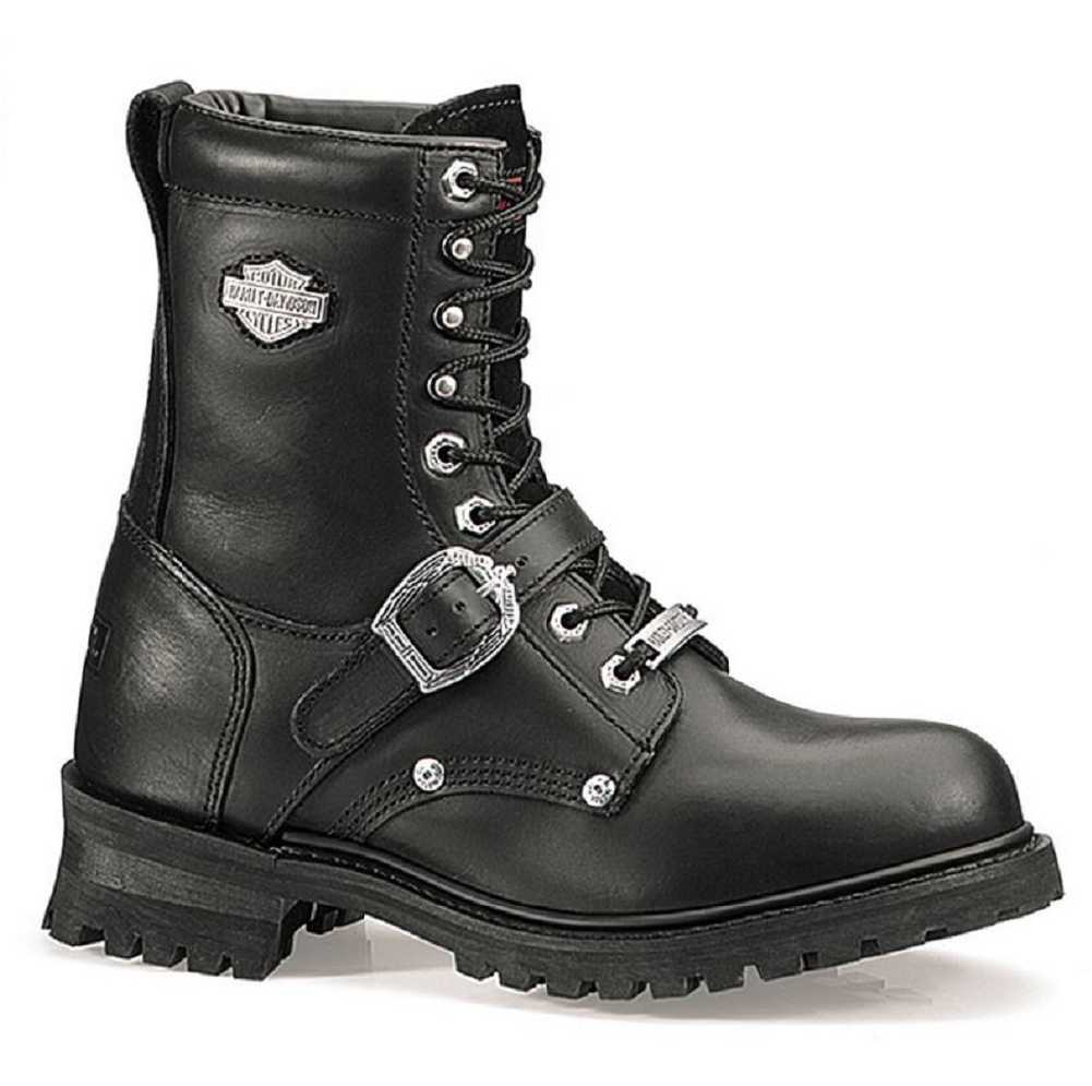 Harley-Davidson® Men's Faded Glory 8-Inch Motorcycle Black Boots