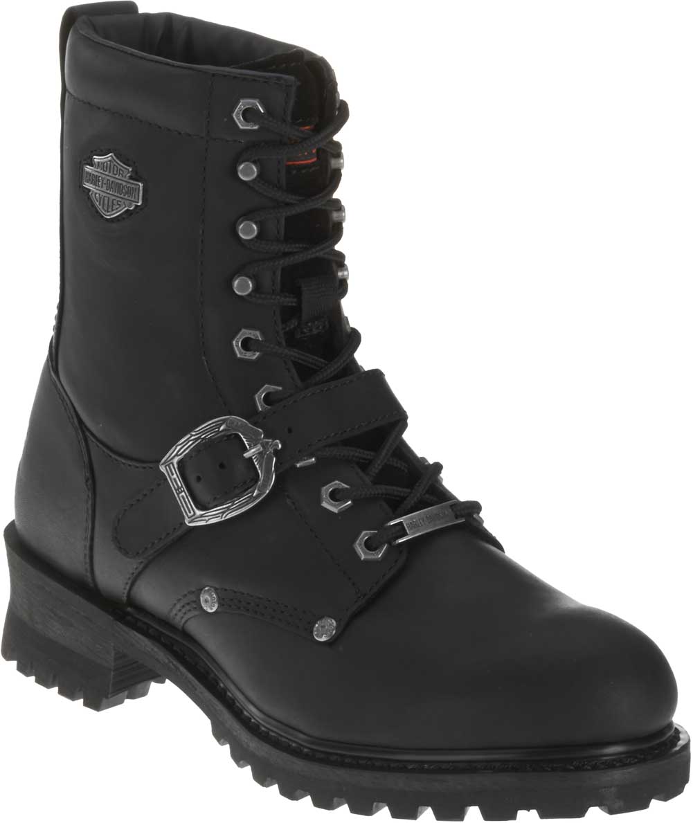 Harley-Davidson Free Shipping - Harley-Davidson Men's Faded Glory 8-Inch Motorcycle Black Boots D91003 - Free Shipping on many products plus Orders Over $99