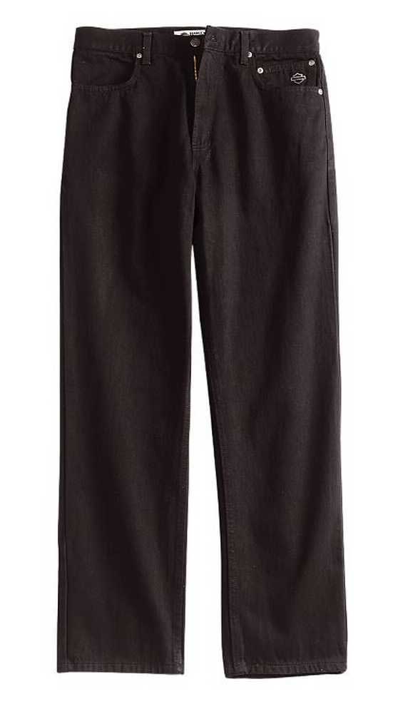 Harley-Davidson Men's Original Traditional Fit Jeans Black Denim 99023-05VM - Wisconsin Harley-Davidson