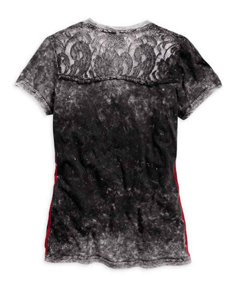 Harley-Davidson Free Shipping - Harley-Davidson Women's Loud & Proud Tee, Lace Accent American Flag 96026-15VW - Free Shipping on many products plus Orders Over $99