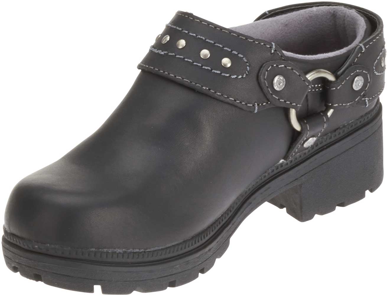 Harley-Davidson Wolverine Women's Trixi Black Clogs D83523 - No Hassle Returns at Wisconsin Harley