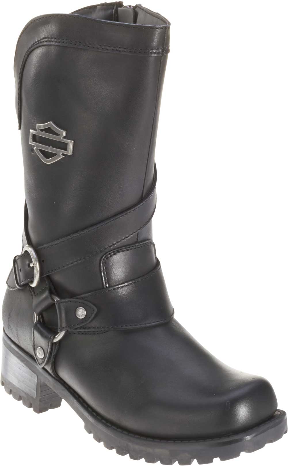 Harley-Davidson® Women's Amber Black Leather 9.5-Inch Motorcycle