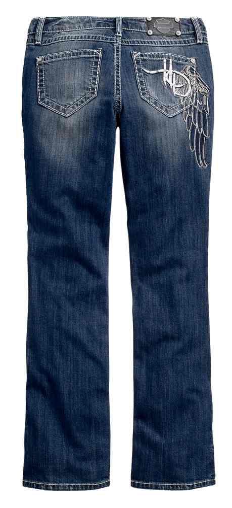 Harley-Davidson Free Shipping - Harley-Davidson Women's Curvy Boot Cut Embellished Mid-Rise Jeans 99174-16VW - Free Shipping on many products plus Orders Over $99