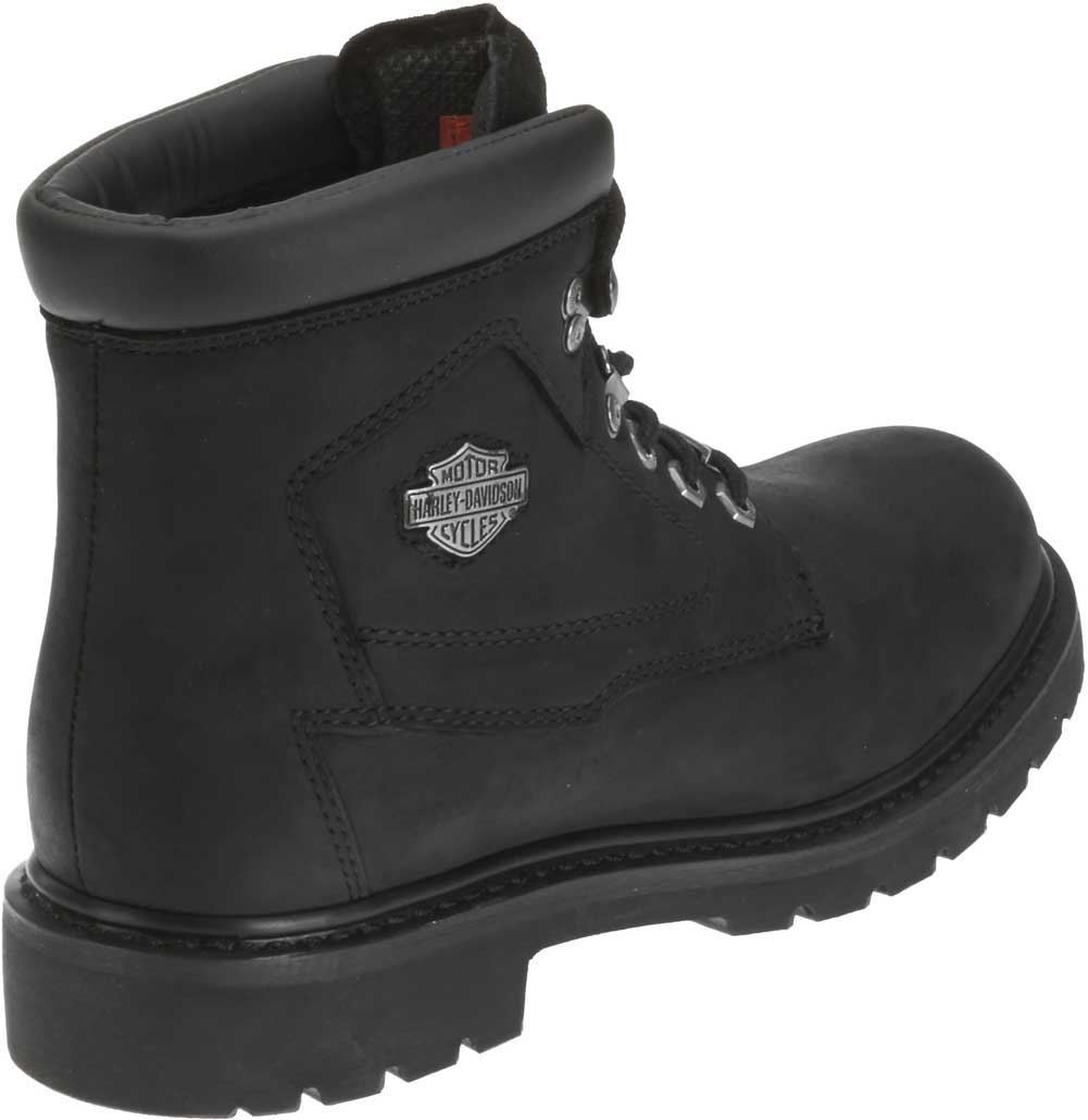 Harley-Davidson Wolverine Men's Badlands 6-Inch Black Boots D91005 - No Hassle Returns at Wisconsin Harley