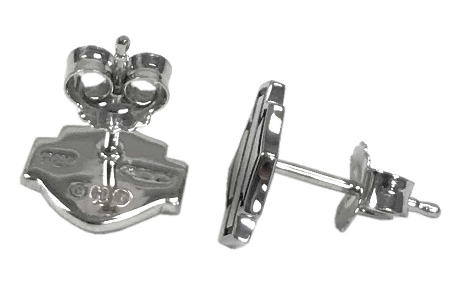 Harley-Davidson Free Shipping - Harley-Davidson Women's Outline Bar & Shield Post Earrings HDE0285 - Free Shipping on many products plus Orders Over $99