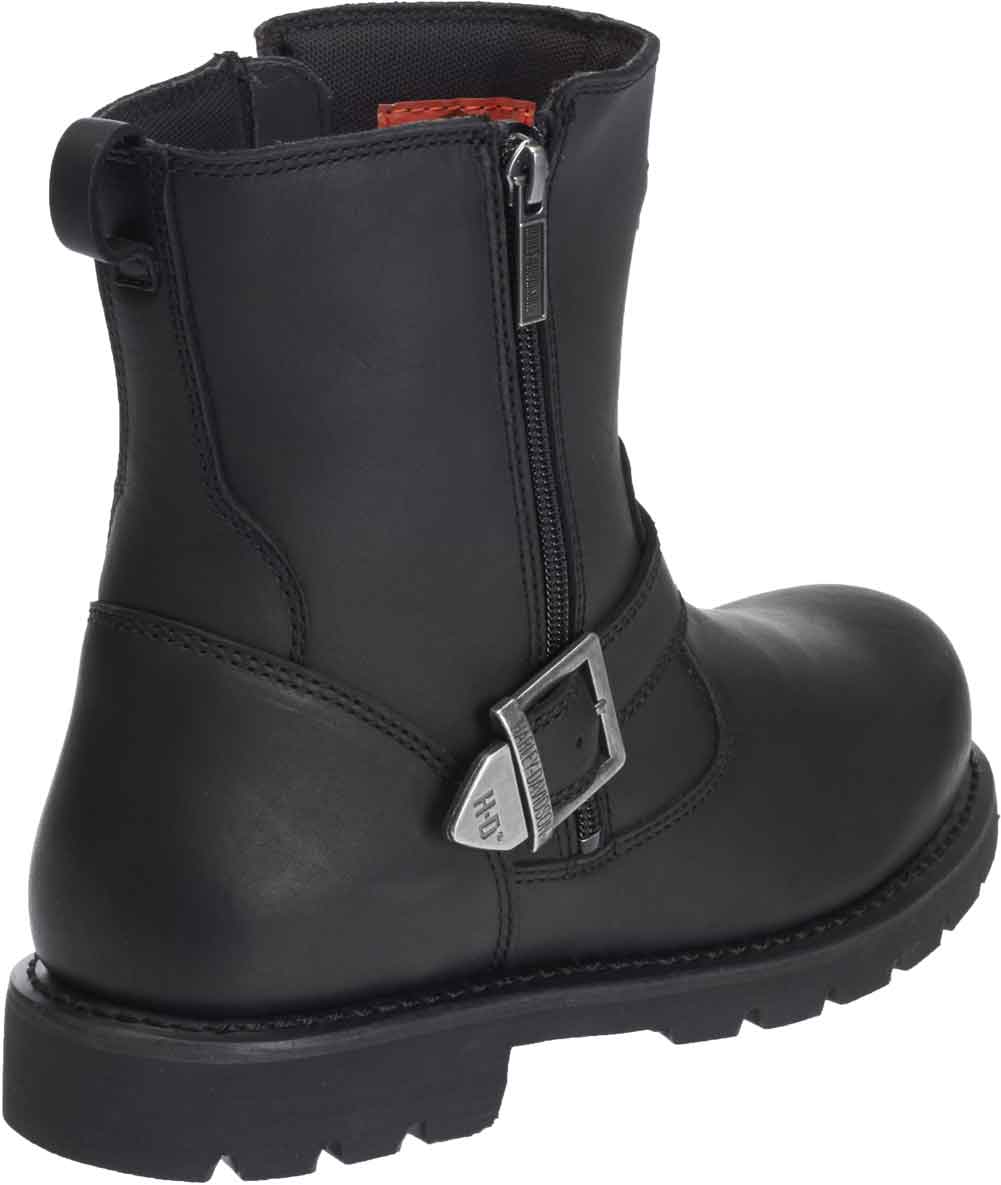 ハーディー　#7 Harley-Davidson® Men's Flagstone Black Leather Motorcycle Boots