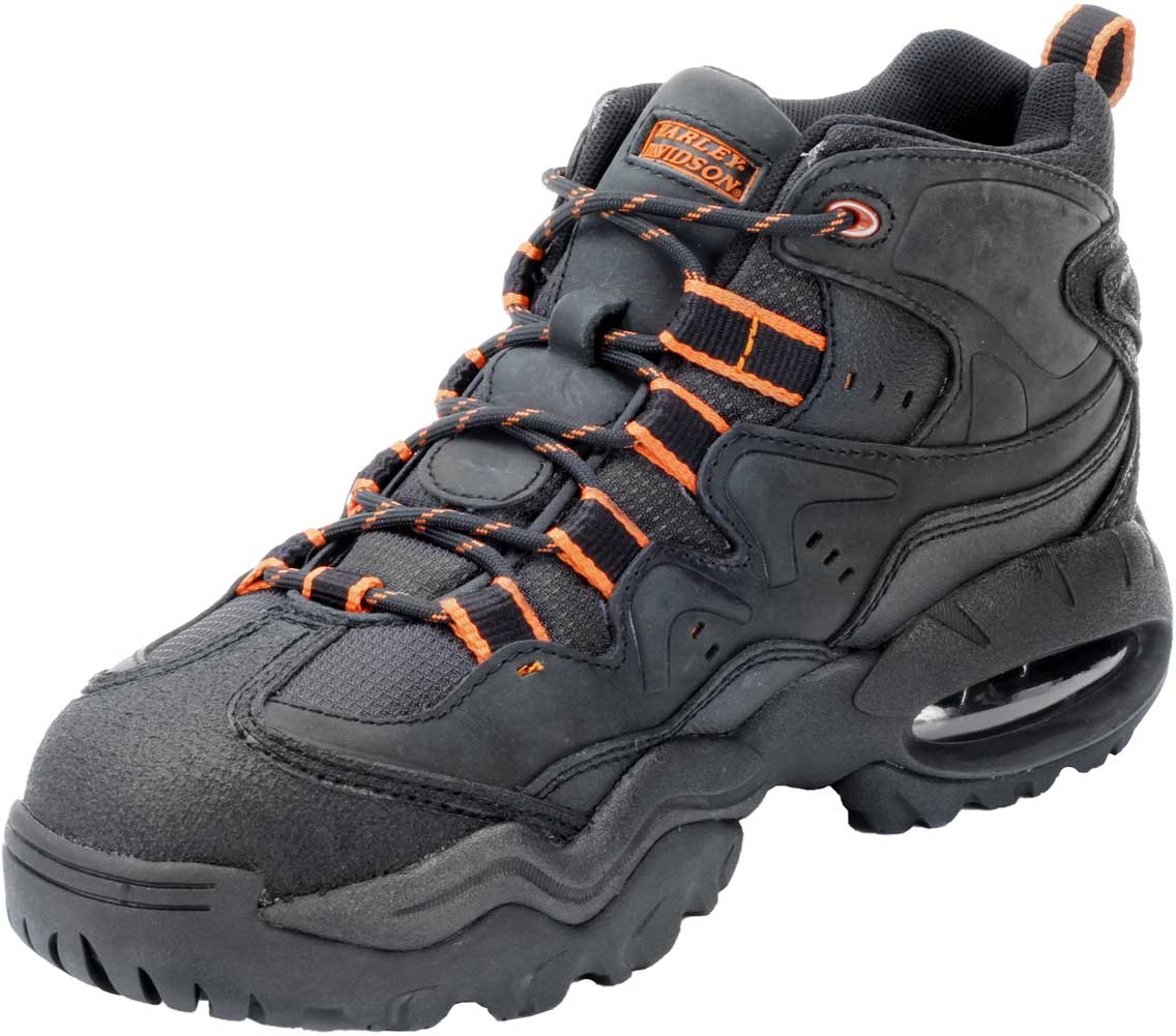 Harley-Davidson Men's Cross Roads II Lace Up Black Hiking Boots Shoes D94050 - No Hassle Returns at Wisconsin Harley