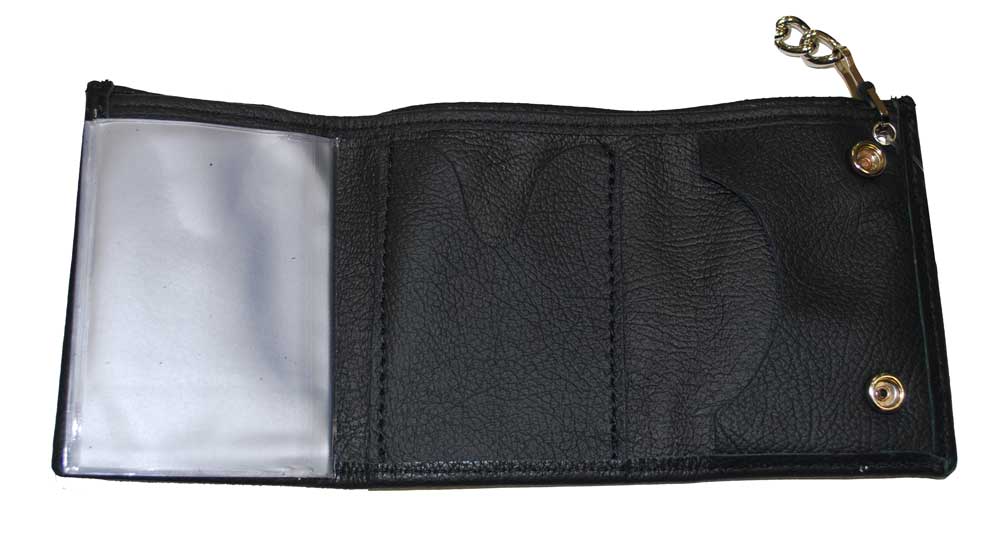 Harley-Davidson Free Shipping - Harley-Davidson Men's Orange Bar & Shield Tri-Fold Biker Chain Wallet TC813H-2 - Free Shipping on many products plus Orders Over $99