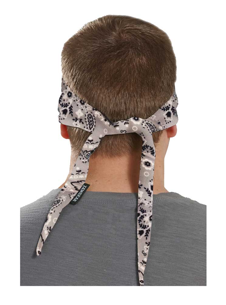 Harley-Davidson Free Shipping - That's A Wrap Unisex Biker Band Bandana Grey Paisley Head Wrap. BB1215 - Free Shipping on many products plus Orders Over $99