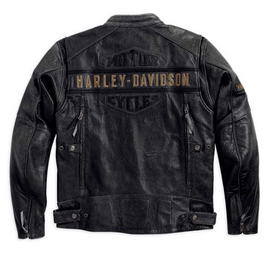 Harley-Davidson® Men's Passing Link Triple Vent Leather Jacket