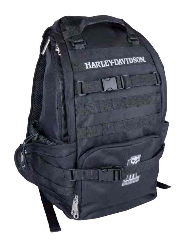 harley davidson skull backpack