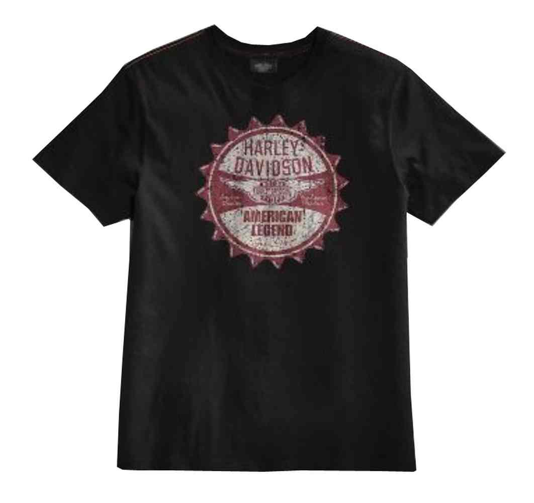 Harley-Davidson Men's Black Label American Legend Short Sleeve Tee 96007-15VM - Wisconsin Harley-Davidson