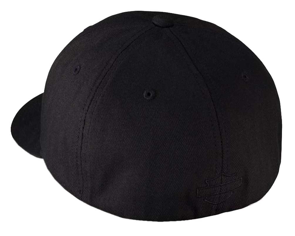 帽子 Harley-Davidson cap Harley Davidson Black Denim Ball Hat/Cap Embroidered Logo