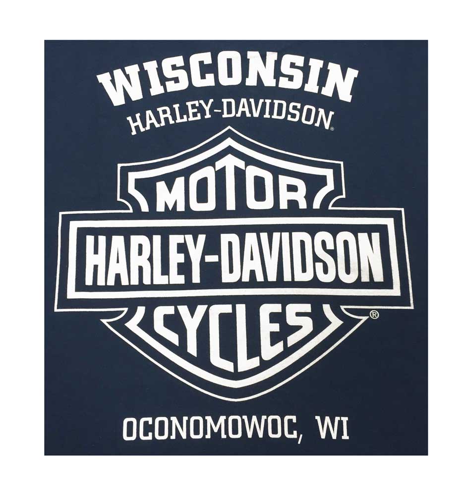 Harley-Davidson Free Shipping - Harley-Davidson Men's Property Of H-D Lightweight Short Sleeve Tee, Navy Blue - Free Shipping on many products plus Orders Over $99