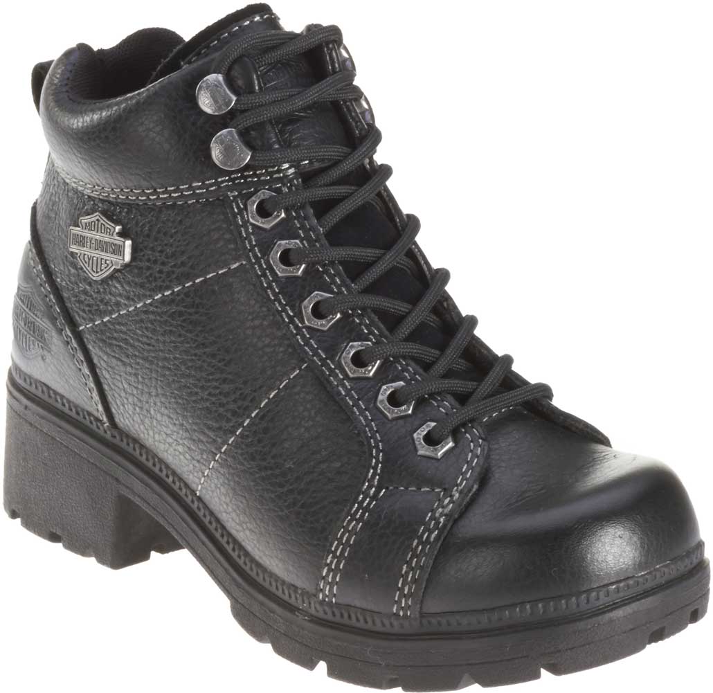 Harley-Davidson® Women's Tyler 4-Inch Lace Chukka Boots, Black D84280