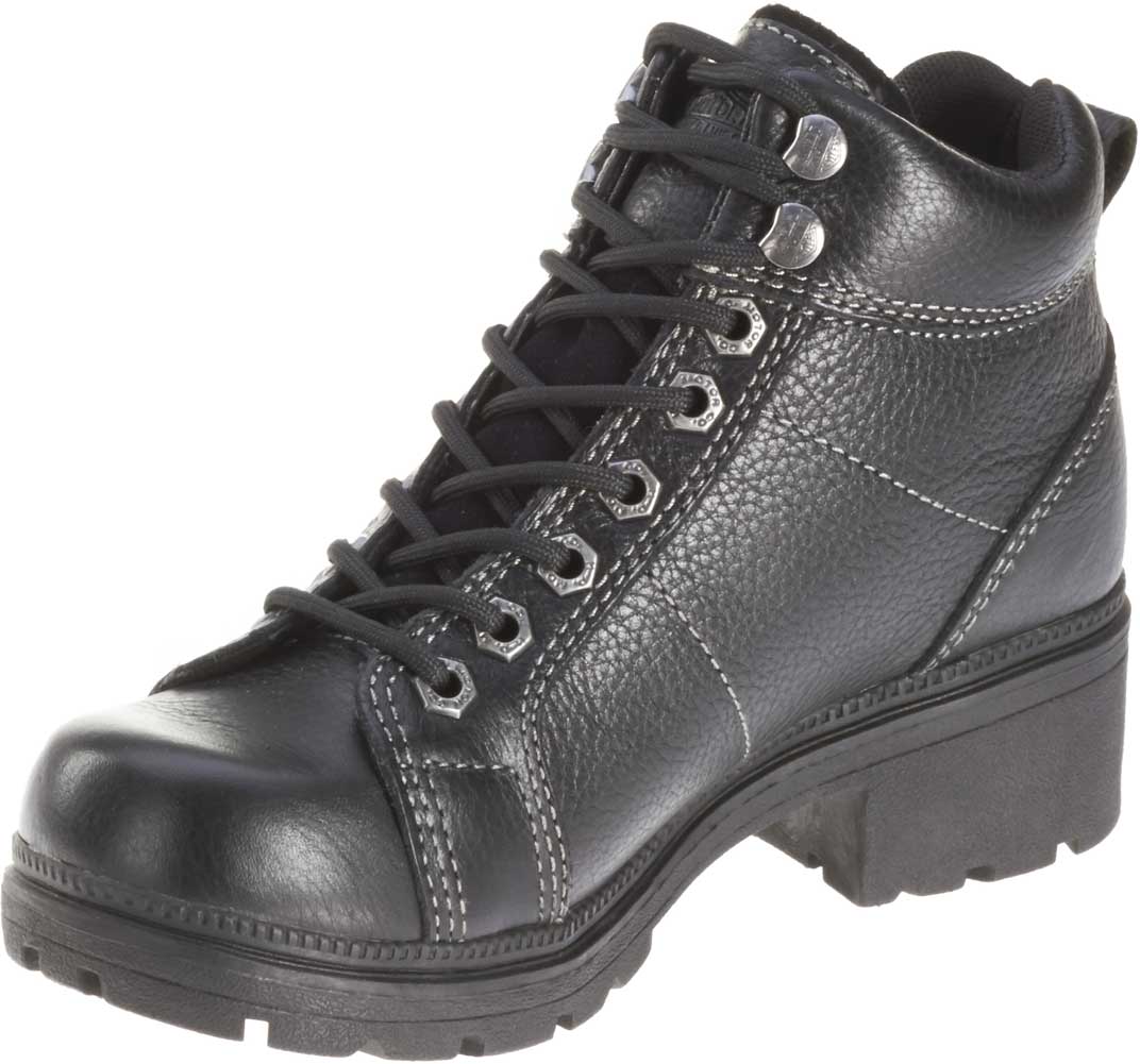 Harley-Davidson Women's Tyler 4-Inch Lace Chukka Boots, Black D84280 - No Hassle Returns at Wisconsin Harley