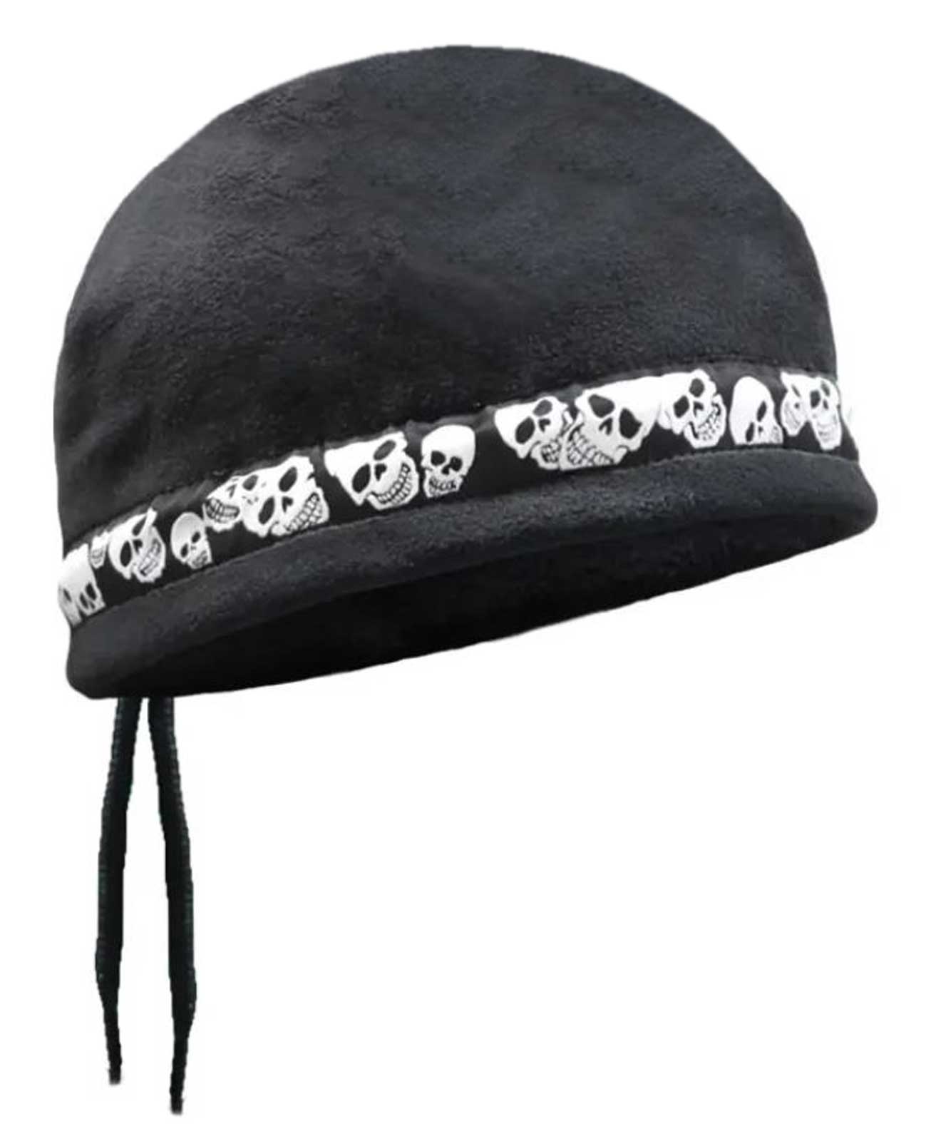 That's A Wrap Men's Beanie, Skulls Tossed Cordlock Beanie, Black CLB-102 - Wisconsin Harley-Davidson