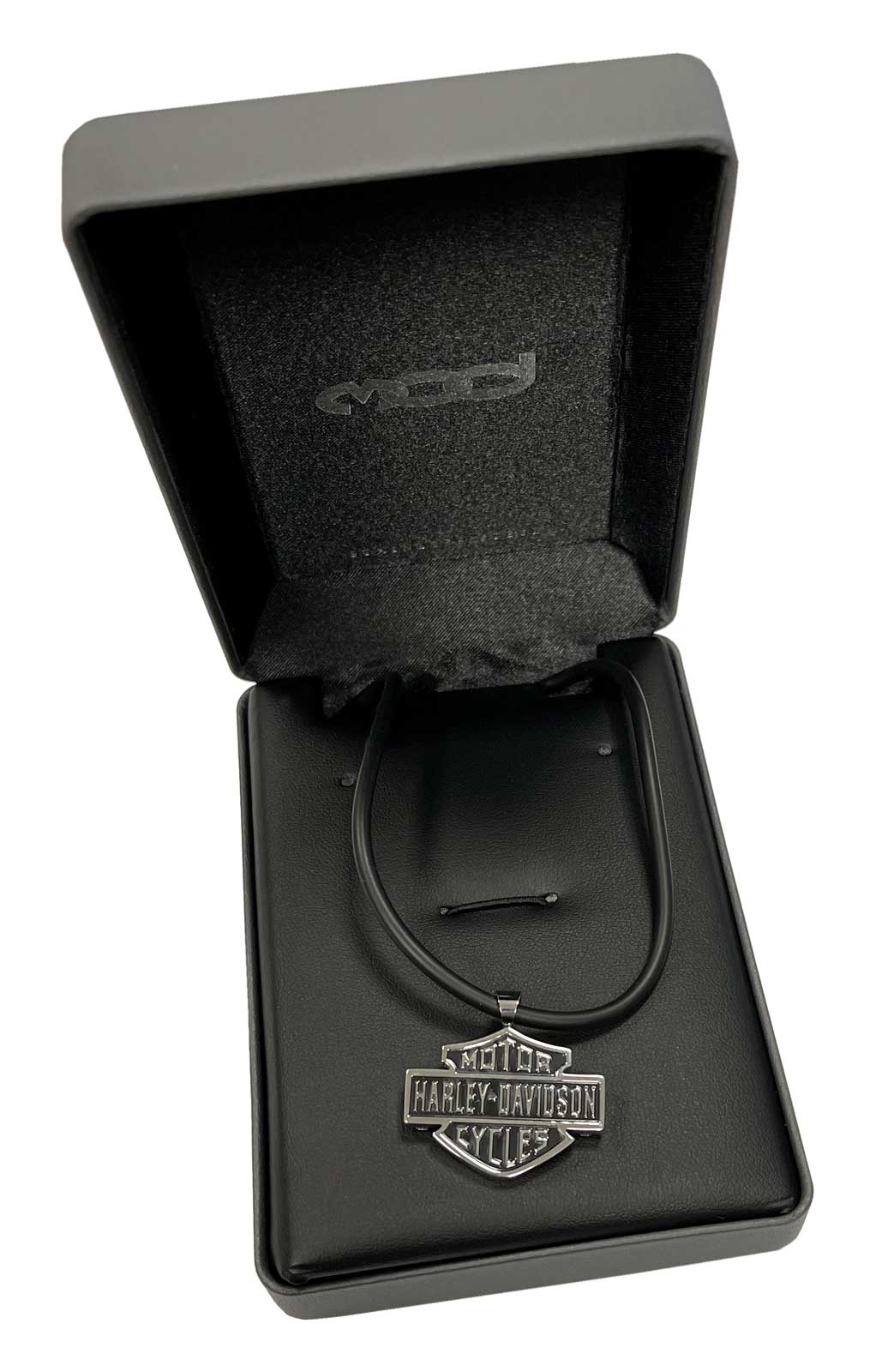 Harley-Davidson Men's Necklace, Bar & Shield Cable Logo, 22 Inch HSN0027 - No Hassle Returns at Wisconsin Harley
