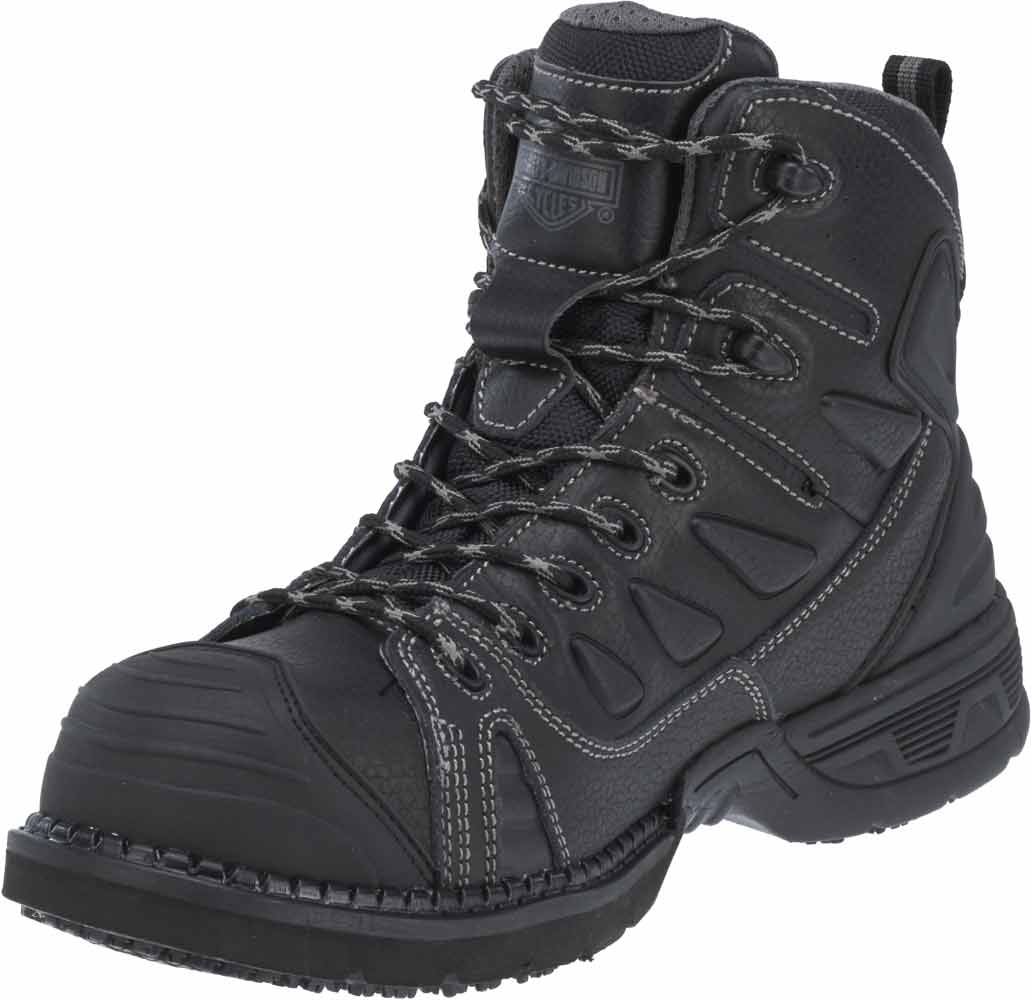Harley-Davidson® Men's Foxfield Soft Toe 4-Inch Black Boots