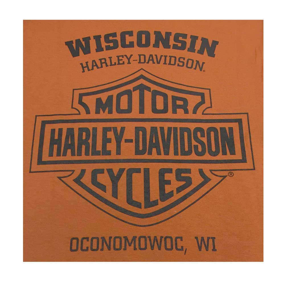 Harley-Davidson Free Shipping - Harley-Davidson Men's Born To Ride Eagle Short Sleeve Graphic T-Shirt, Orange - Free Shipping on many products plus Orders Over $99