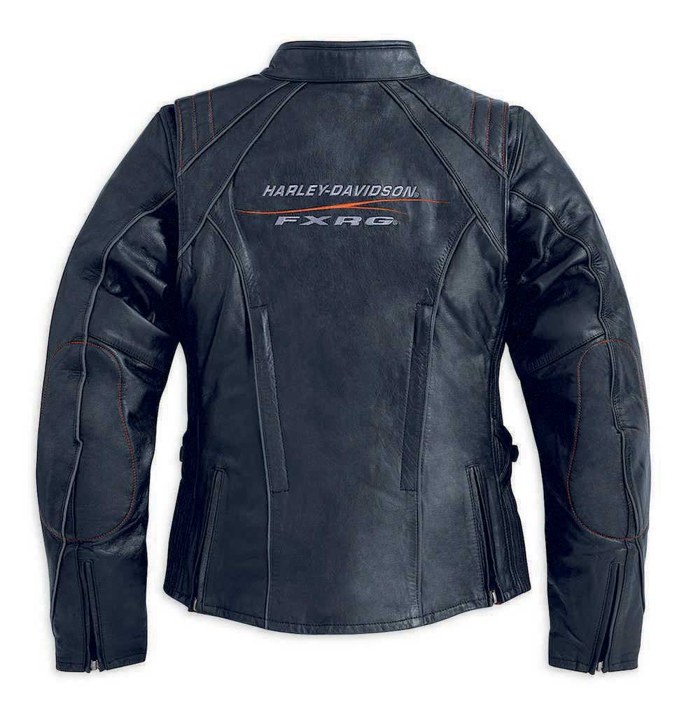 Harley-Davidson Free Shipping - Harley-Davidson Women's FXRG Black Leather Jacket, Riding Biker. 98034-12VW - Free Shipping on many products plus Orders Over $99