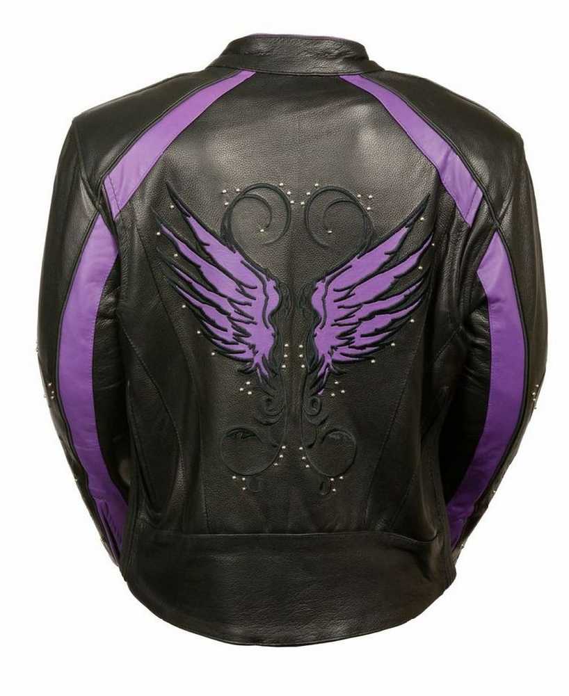 Harley-Davidson Free Shipping - Milwaukee Leather Women's Jacket w/ Stud & Wings Detailing ML1952 - Free Shipping on many products plus Orders Over $99