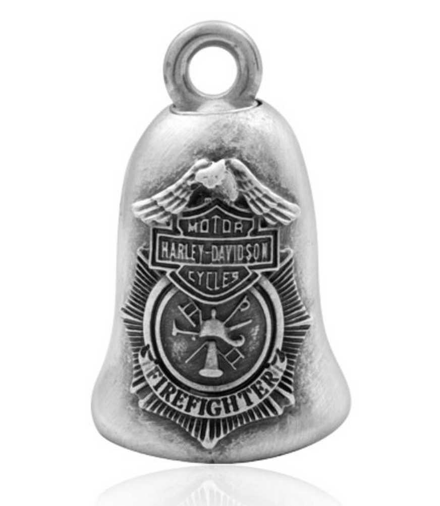 Harley Davidson Bar Shield Eagle Firefighter Ride Bell HRB064
