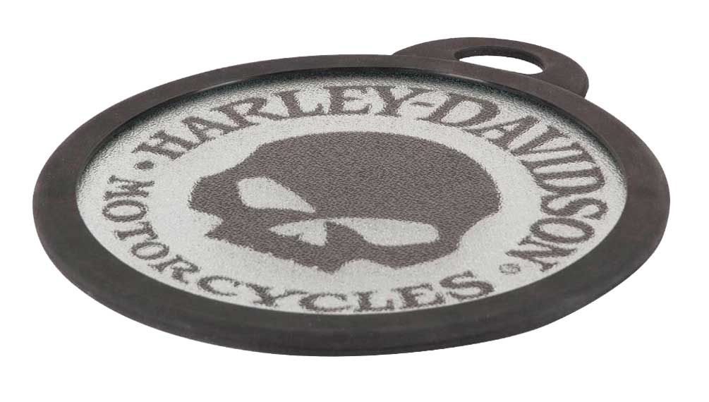 Harley-Davidson Willie G. Skull Glass Cutting Board HDL-18527 - Wisconsin Harley-Davidson