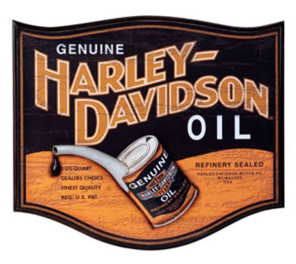Harley-Davidson Genuine Oil Can Pub Sign HDL-15302 - Wisconsin Harley-Davidson