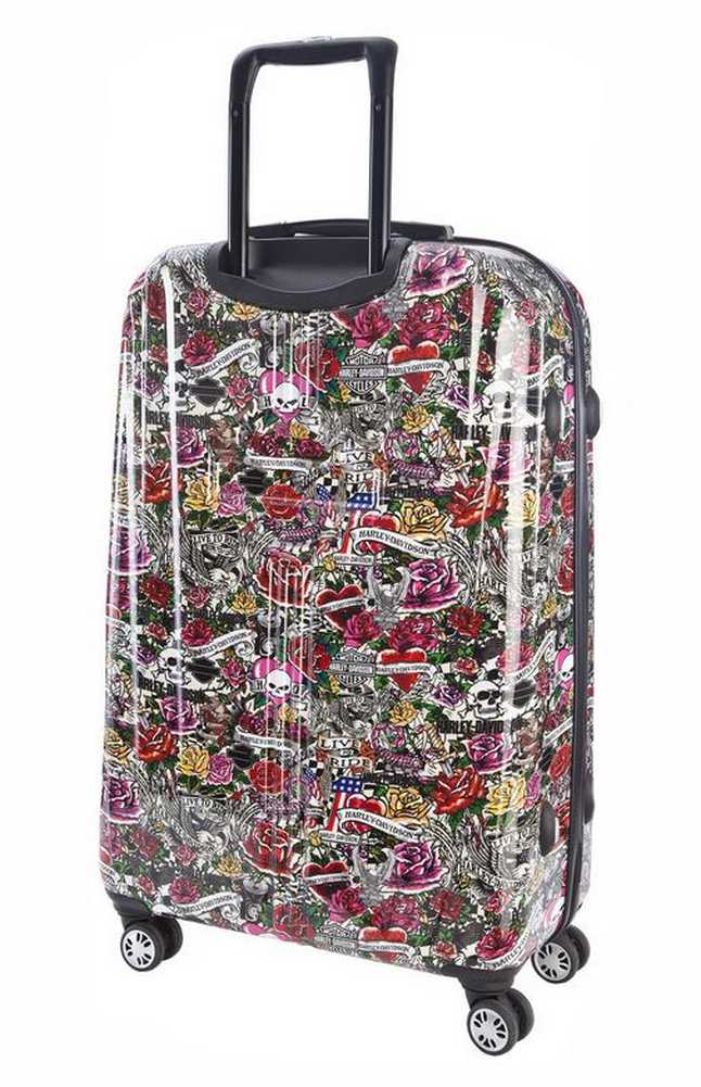 Harley-Davidson Free Shipping - Harley-Davidson 29 Inch Pullman, Light Weight Wheeled, Tattoo Print 99929-TAT - Free Shipping on many products plus Orders Over $99