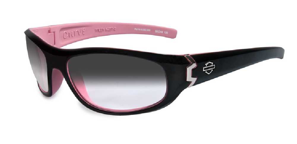 Harley-Davidson Curve LA Grey Lens w/ Cotton Candy Frame Sunglasses HDCUR05 - Wisconsin Harley-Davidson