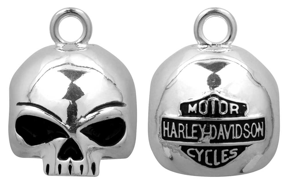 Harley-Davidson Free Shipping - Harley-Davidson Round Willie G Skull Ride Bell HRB020 - Free Shipping on many products plus Orders Over $99