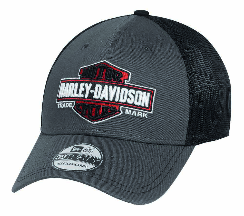 Harley-Davidson® Men's Trademark 39THIRTY Trucker Cap Hat