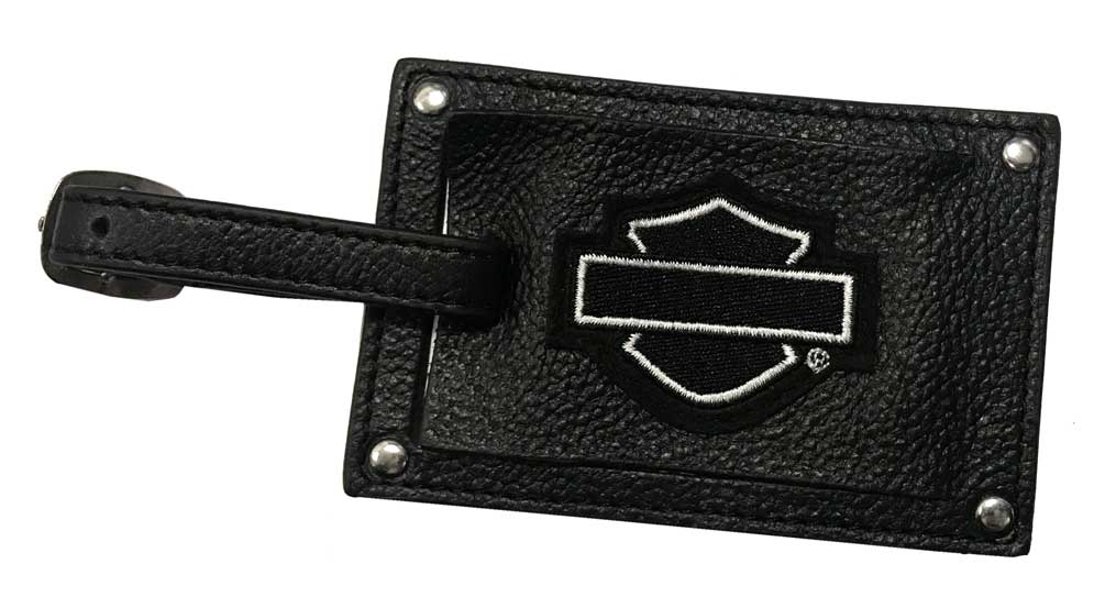 Harley-Davidson Free Shipping - Harley-Davidson Bar & Shield Belted Luggage Tags Leather 99301 - Free Shipping on many products plus Orders Over $99