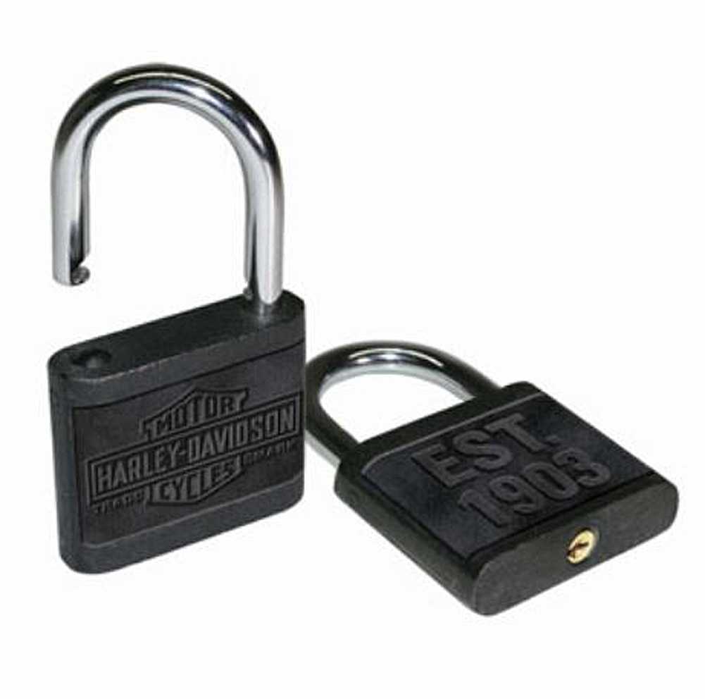 Harley-Davidson Nostalgic Bar & Shield Padlock HDL-10139 - Wisconsin Harley-Davidson
