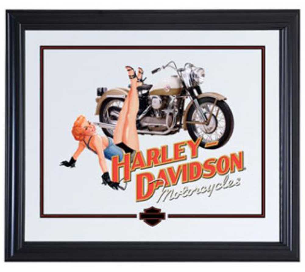 Harley-Davidson American Beauty Mirror - Ginny HDL-15219 - Wisconsin Harley-Davidson