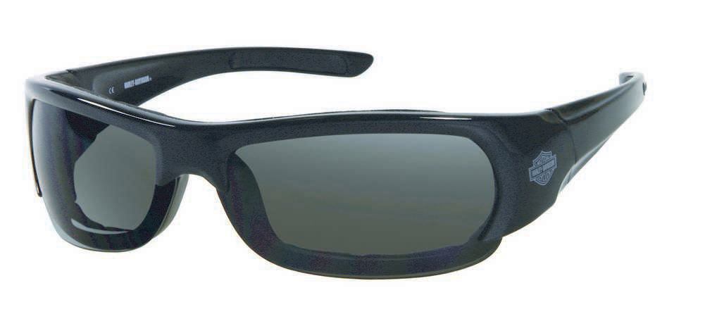 Harley-Davidson Men's Performance Spoiler Sunglasses BLK/Gray Lens HDSZ701BLK-3 - Wisconsin Harley-Davidson