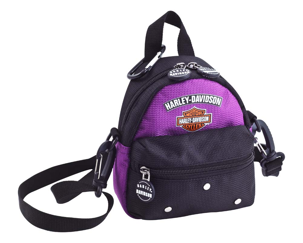 Harley-Davidson Mini Me Backpack, Purple 99668-PB - Wisconsin Harley-Davidson