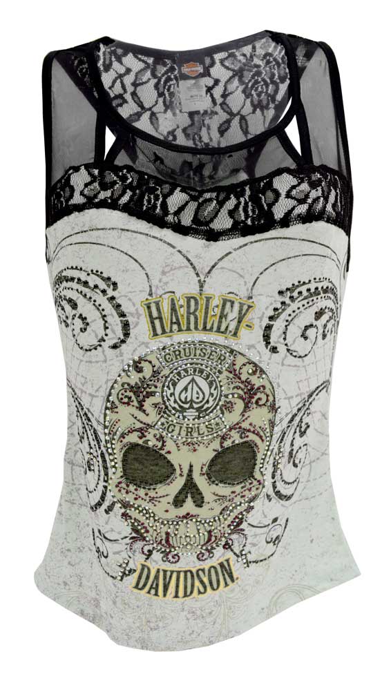 skull tank top womens