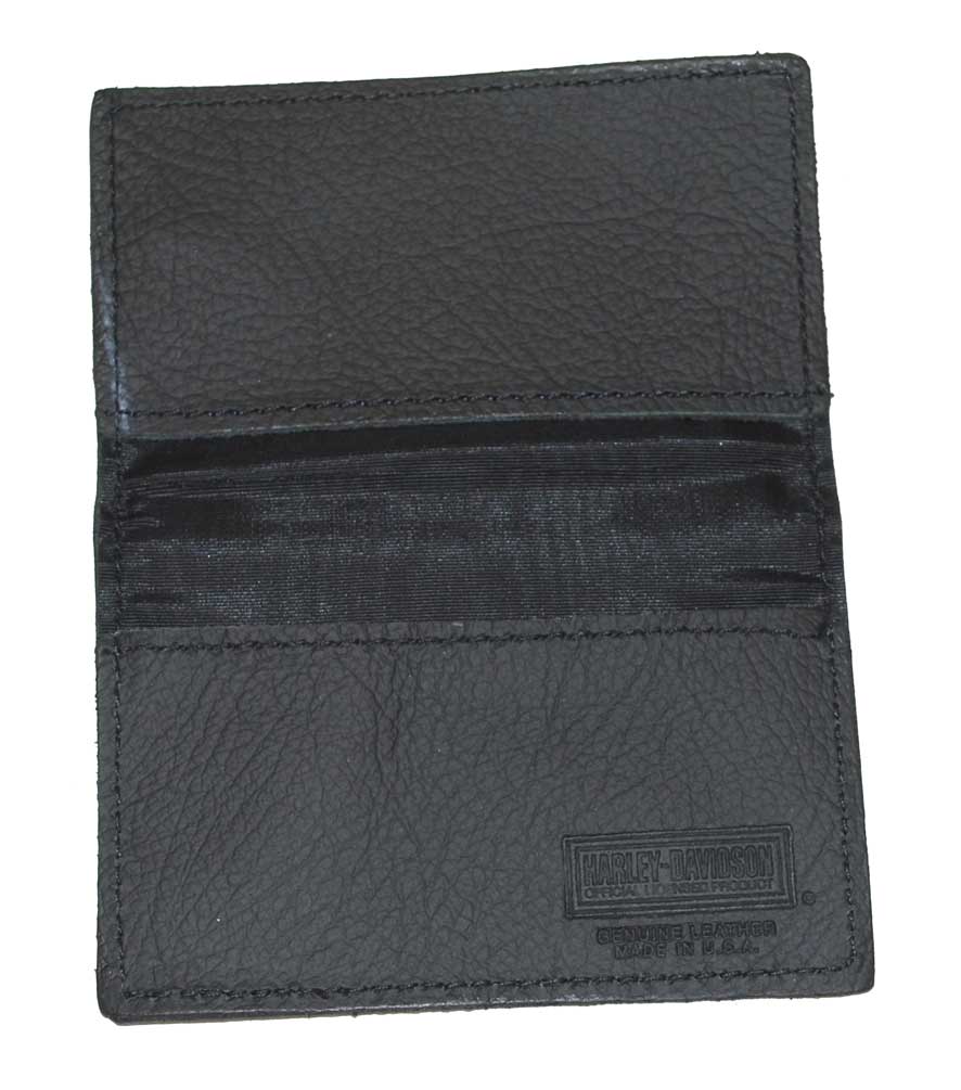 Harley-Davidson Free Shipping - Harley-Davidson Men's Embossed Bar & Shield Credit Card Case Wallet Black HD956 - Free Shipping on many products plus Orders Over $99