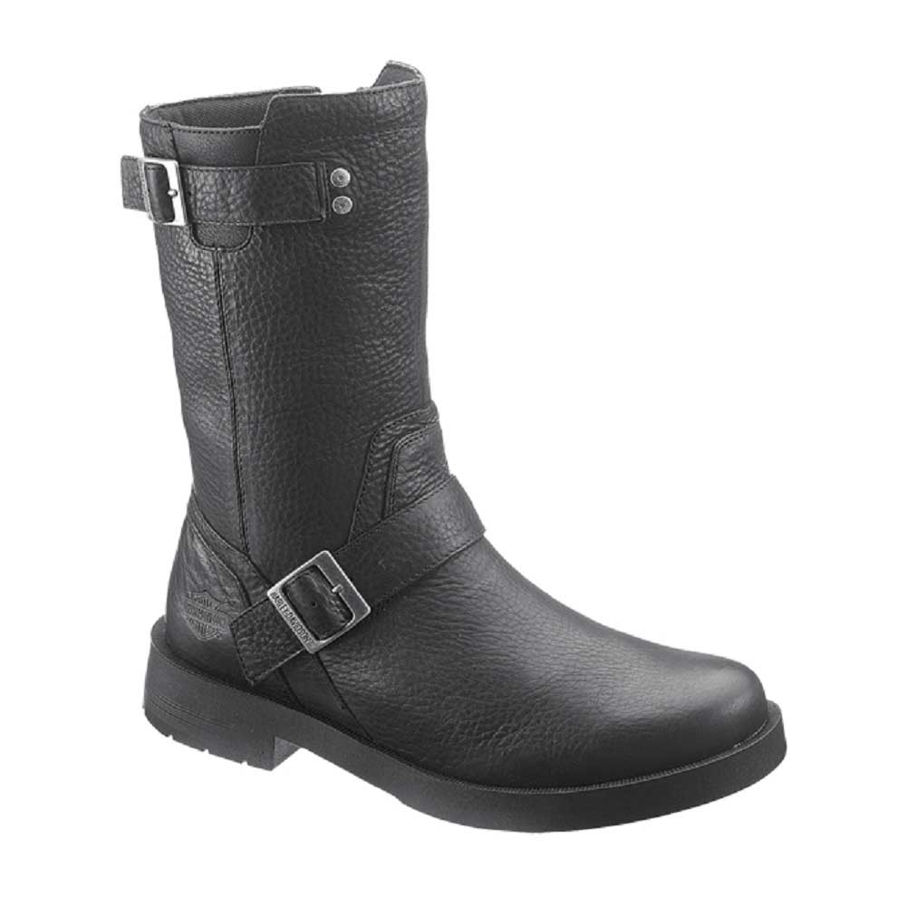 Harley-Davidson Men's Elvan Black 11-Inch Motorcycle Boots. D93091 - Wisconsin Harley-Davidson
