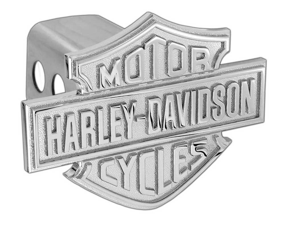 Harley-Davidson Trailer Hitch Cover Plug 3D Bar & Shield Logo 2-Inch Post HDHC13 - Wisconsin Harley-Davidson