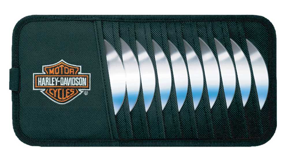 Harley-Davidson Bar & Shield CD Visor Organizer P6302 - Wisconsin Harley-Davidson