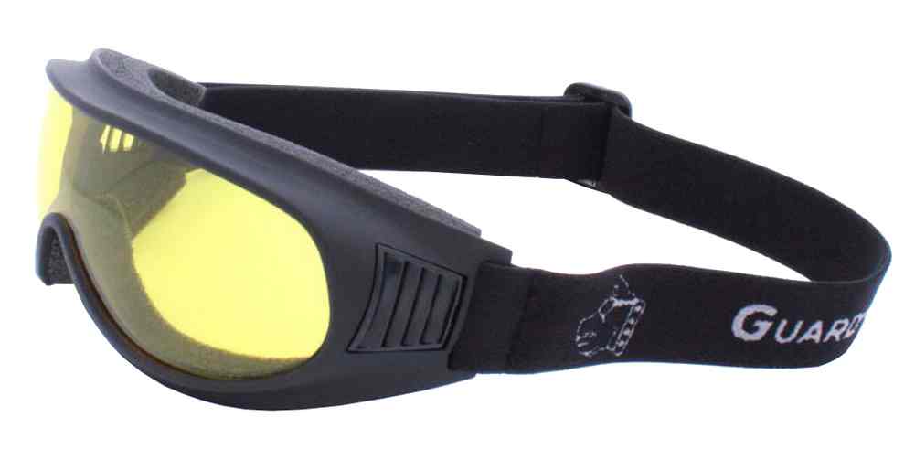 Guard-Dogs Commander I Motorcycle Dry Eye Goggles, Golden Lens, Black 050-13-01 - Wisconsin Harley-Davidson