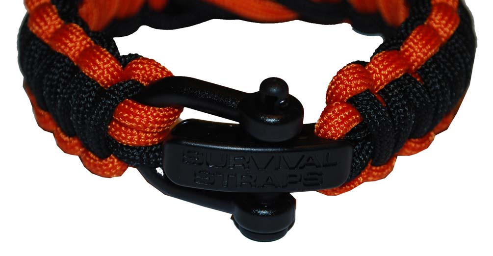 Harley-Davidson Free Shipping - Harley-Davidson Regular Survival Bracelet Nylon Orange & Black 8'' 201106777 - Free Shipping on many products plus Orders Over $99