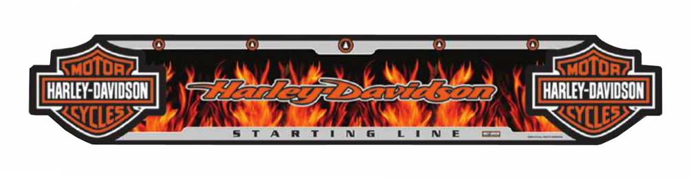 Harley-Davidson® Bar & Shield Darts Kit: Cabinet, Dartboard, Darts