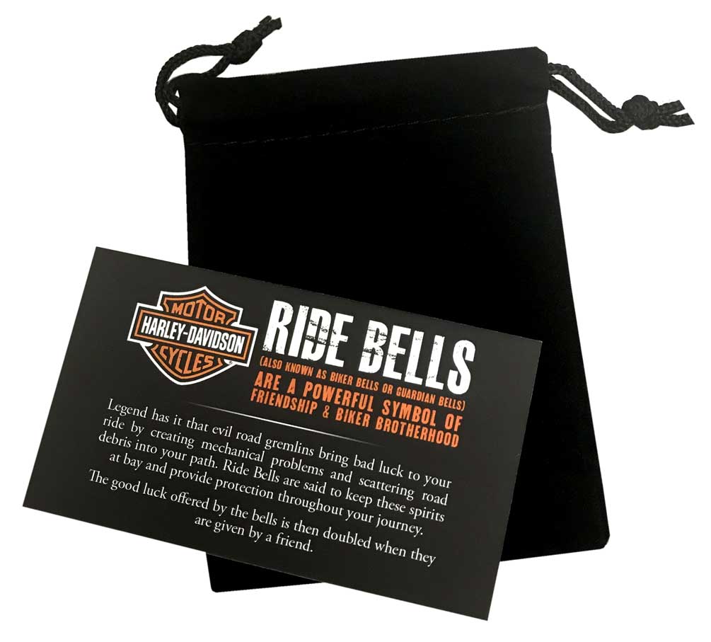 Harley-Davidson Free Shipping - Harley-Davidson Winged Skull Bar & Shield Ride Bell HRB038 - Free Shipping on many products plus Orders Over $99