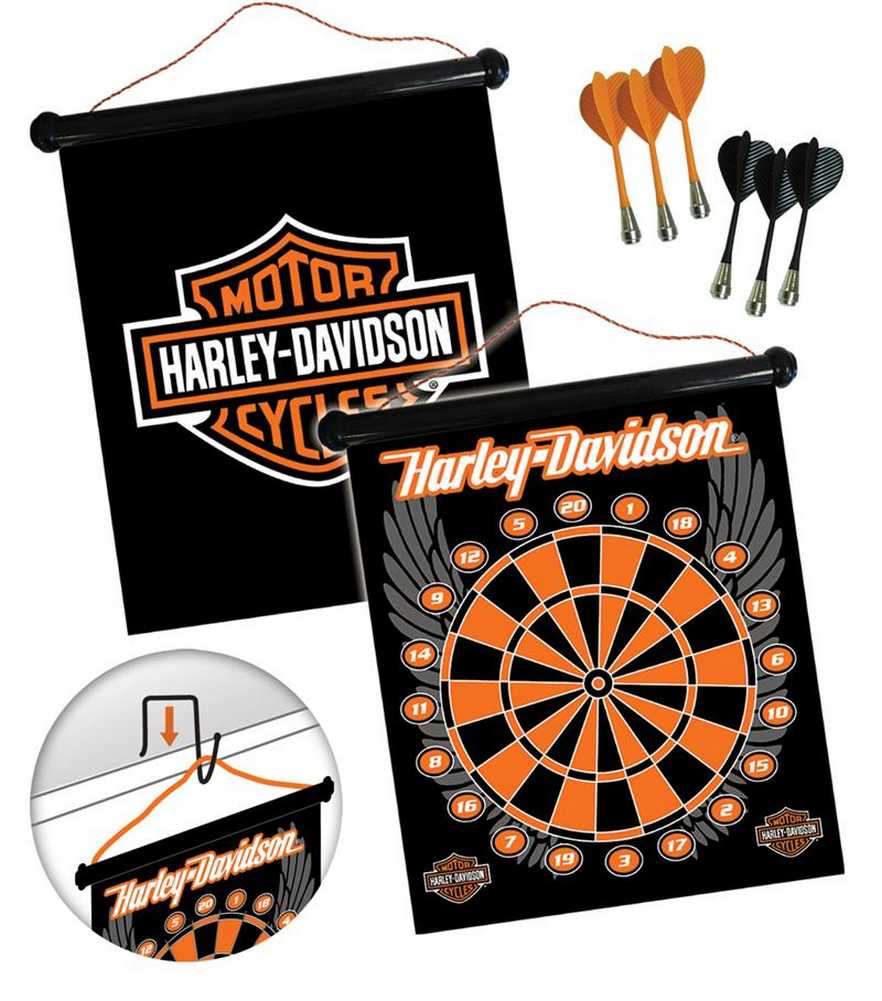 Harley-Davidson® Magnetic Dartboard 66947 - Wisconsin Harley