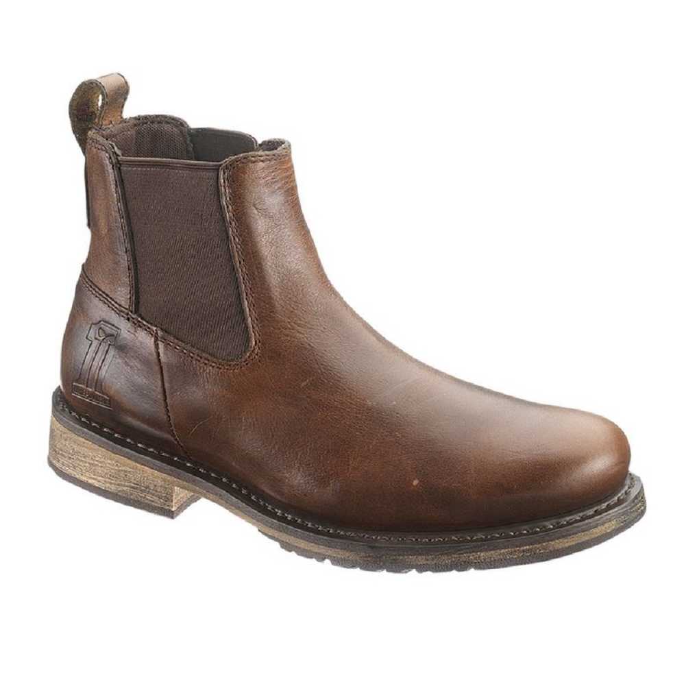 Harley-Davidson Men's Isak Tan Boots D93128 - Wisconsin Harley-Davidson